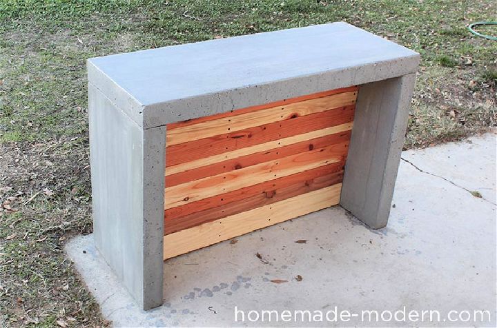 How to Make a Concrete Bar