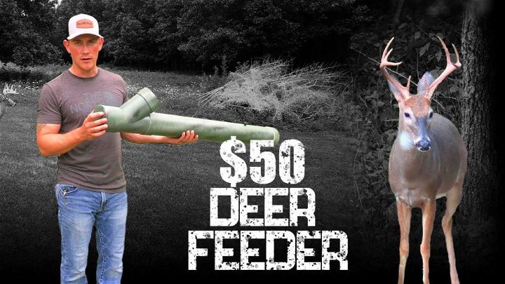Make a Deer Feeder Using Pvc Pipes