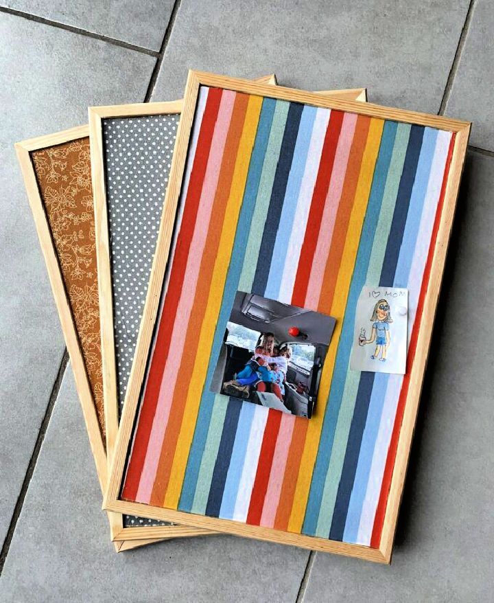 Quick and Easy DIY Notice Board