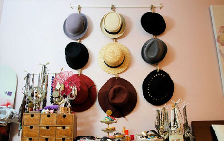 Hanging Hat Organizer Ideas