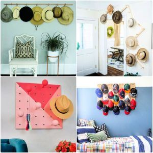 diy hat rack ideas to display and storage your hats
