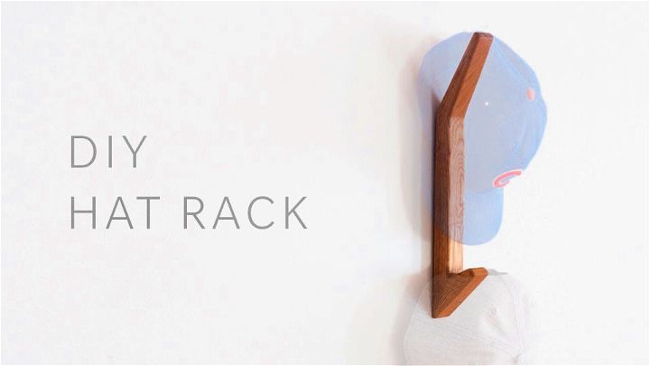 Easy Hat Rack Woodworking Plan