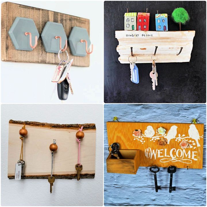 20 Easy DIY Key Holder Ideas for Wall