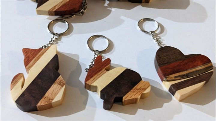 DIY Keychains From Scrap Wood