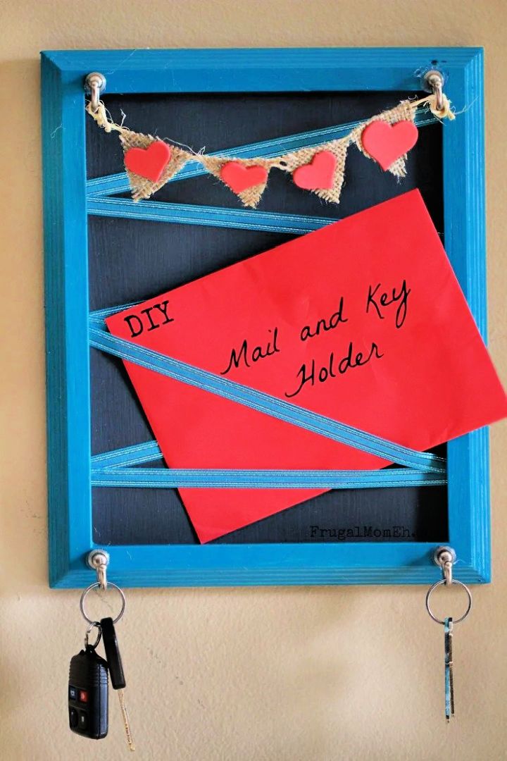 Handmade Mail and Key Holder
