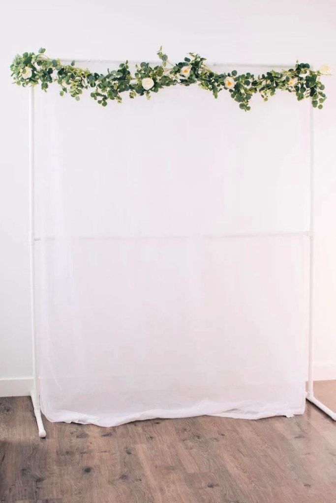 25 DIY Backdrop Stand Ideas: Make Easy Photo Backdrop Stands