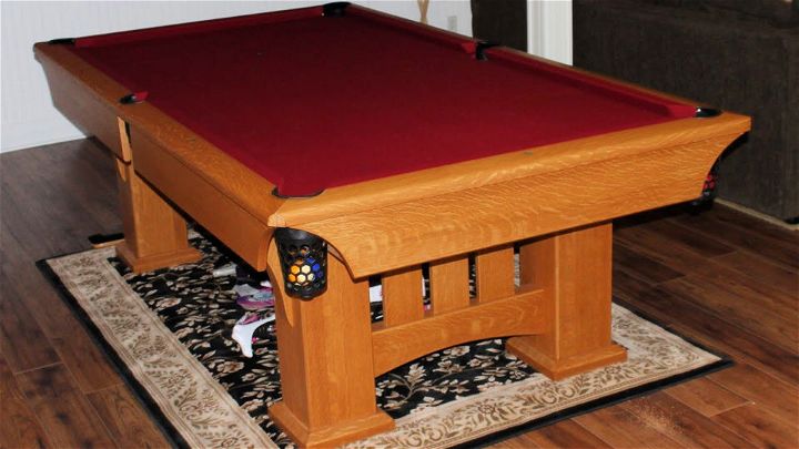 How to Construct a Pool Table 