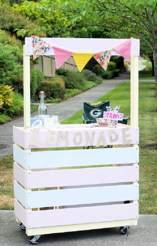 35 Homemade DIY Lemonade Stand Ideas You Can Build