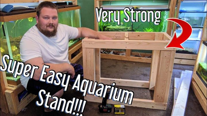 Easy Aquarium Stand Building Plans