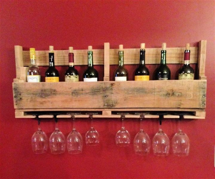 Easy DIY Pallet Wine Rack for Beginners