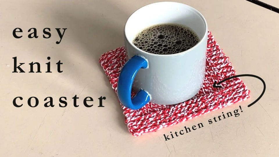 Double Knit Coffee Coasters – Cushion of Joy