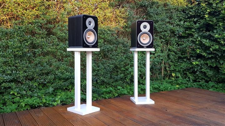 Easy and Cheap DIY Speaker Stands