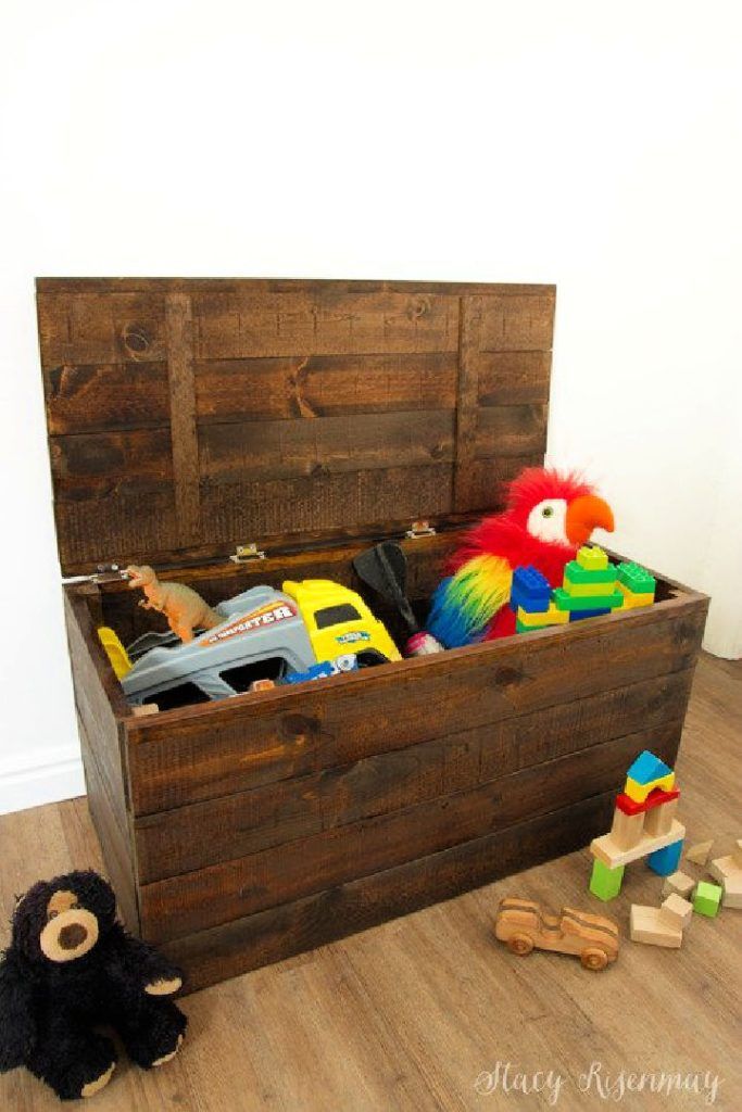 25 Free DIY Toy Box Plans: How To Build a Toy Box