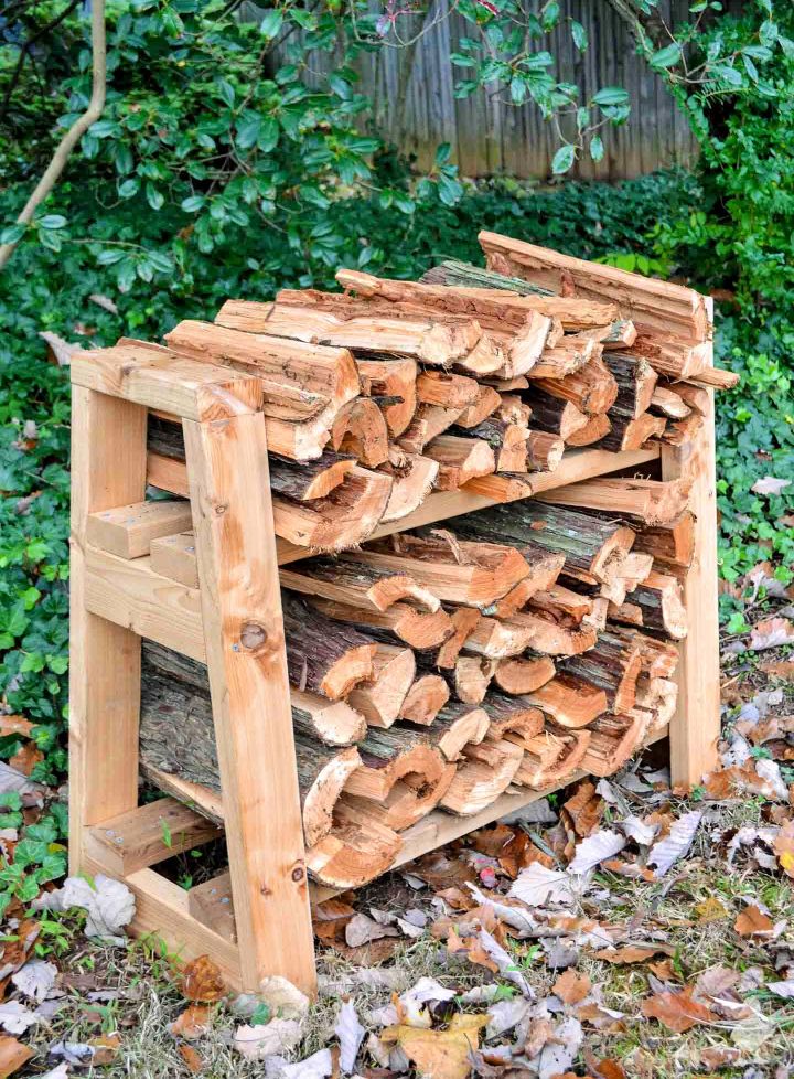 Free Front Porch Firewood Rack Plans