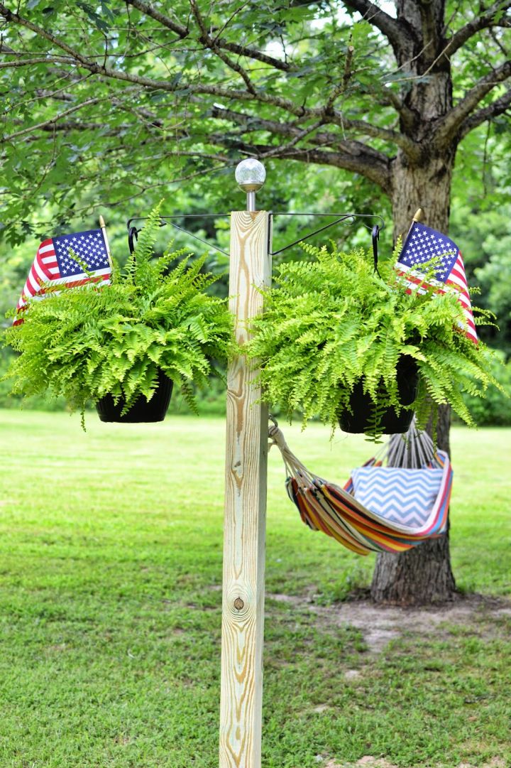 Build Your Own Wooden Hammock Stand