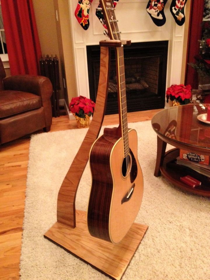 Homemade Hanging Guitar Stand