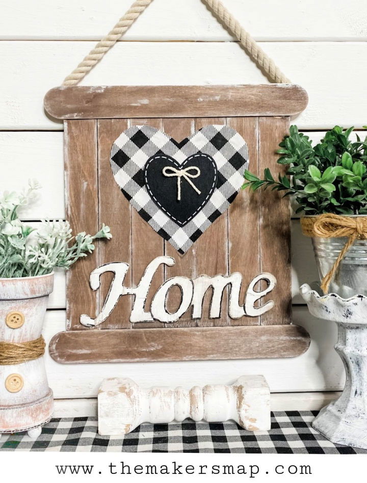 Hot Glue Gun Farmhouse Decor Idea