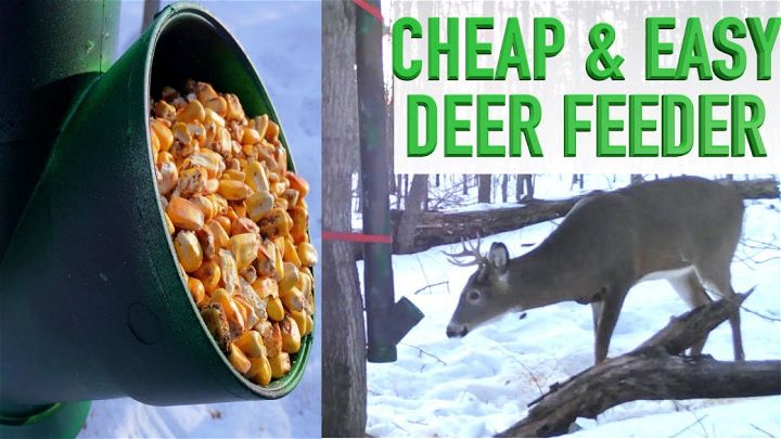 How to Make a PVC Pipe Deer Feeder