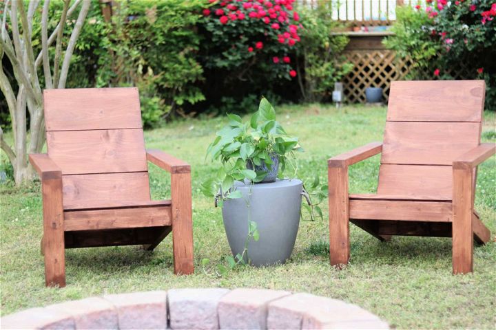 DIY 2×4 Adirondack Chairs