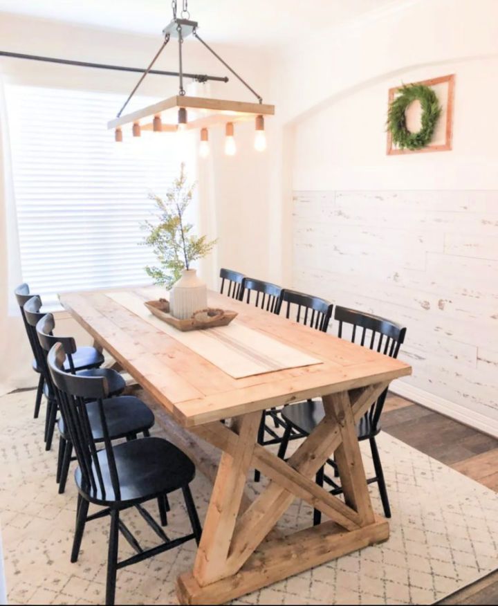 How to Build Dining Table With Free Plans