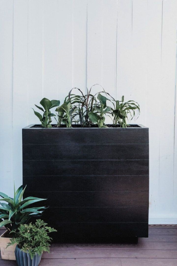 How to Build a Large Planter Box