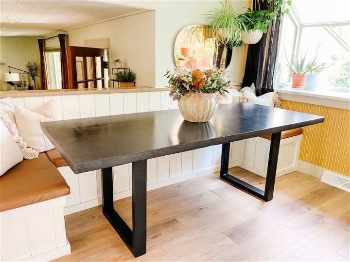 How to Do Concrete Dining Table at Home