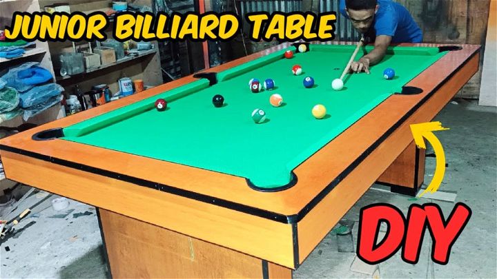How to Make Outdoor Pool Table