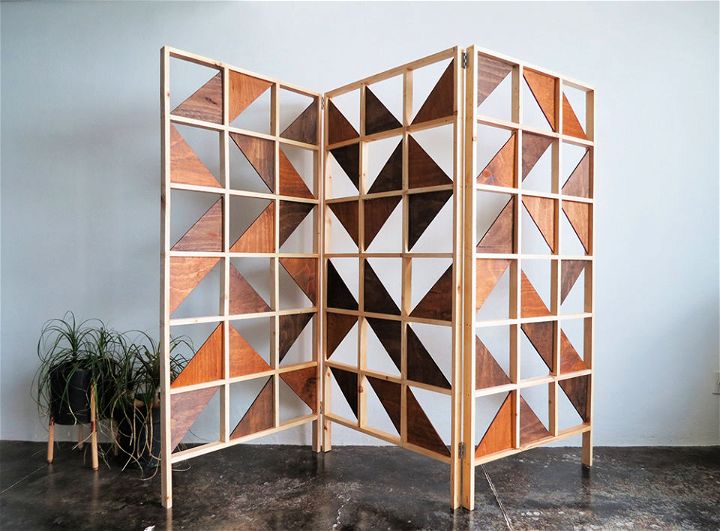 How to Make a Geometric Room Divider