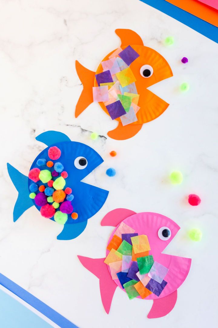How to Make a Paper Plate Fish