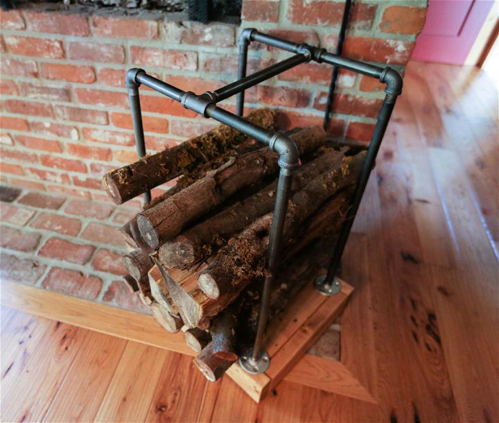 How to Make an Industrial Firewood Rack