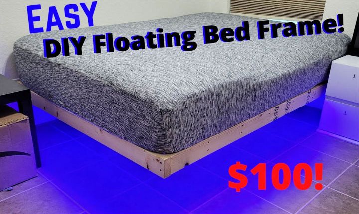 How to make a Floating Bed Frame