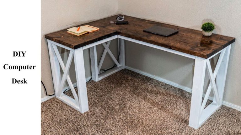 25 Free DIY Corner Desk Plans and Ideas