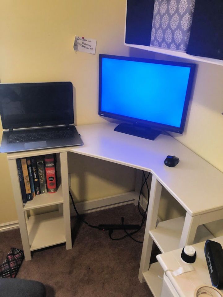 Making a Compact Corner Desk Plans