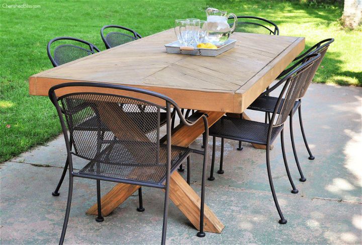 Make a Outdoor Table Top