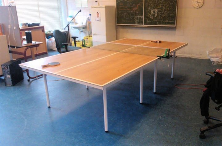 Making a Tennis Table at Home