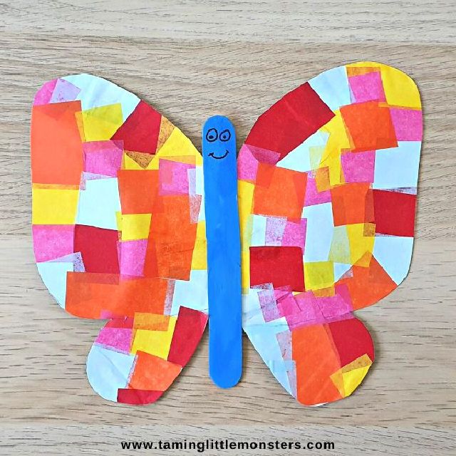 Paper Plate Butterfly Craft Activities for 1 2 Year Olds