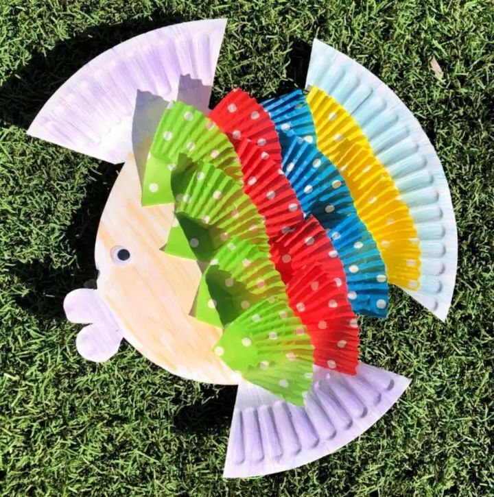 Patty DIY Case Paper Plate Fish