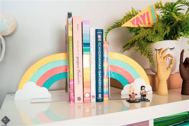 Make Rainbow Bookends With Cricut Maker