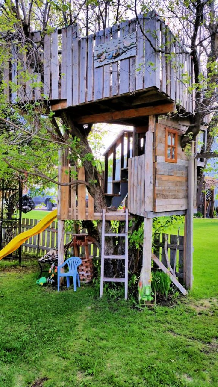 DIY Tree House for Kids