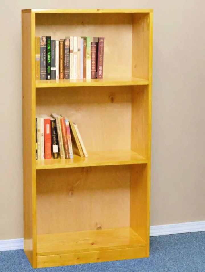 Basic Bookshelf Plan for Beginners