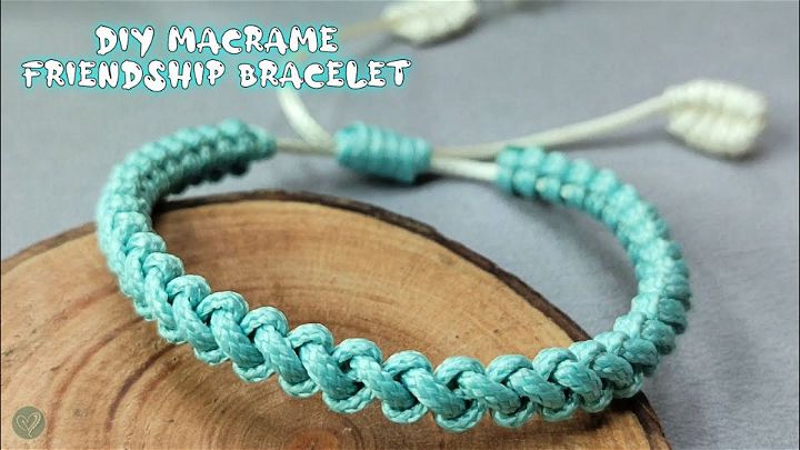 DIY Macrame Friendship Bracelet