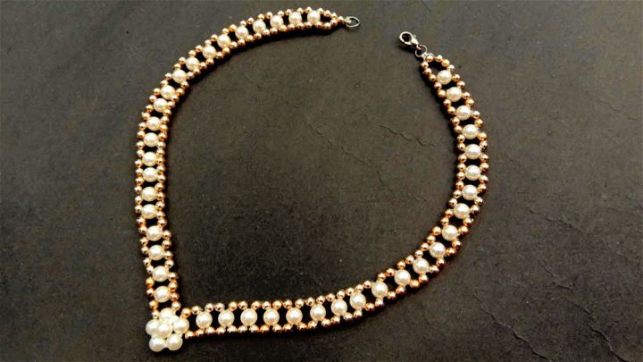 Easy DIY Pearl Necklace at Home