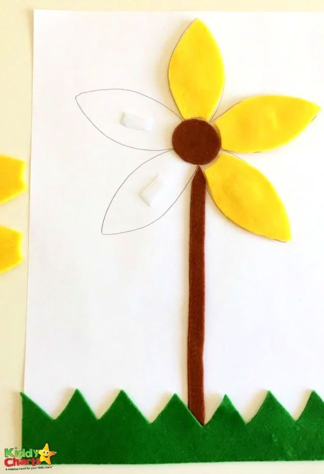Easy Flower Activity for Toddlers