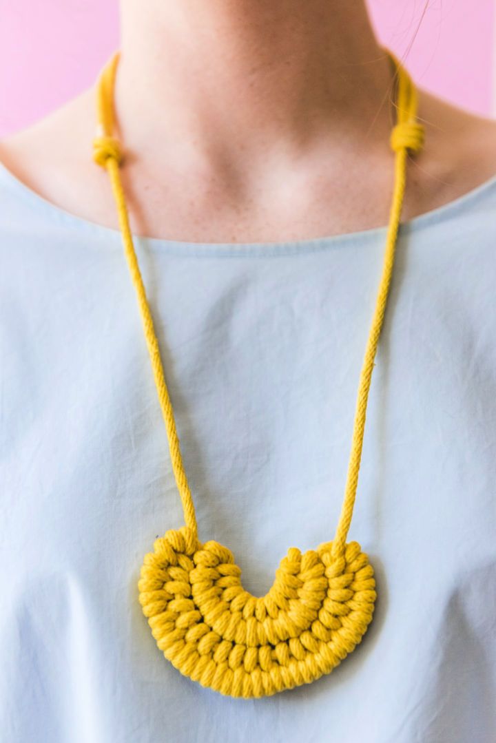 Handmade Knot Necklace