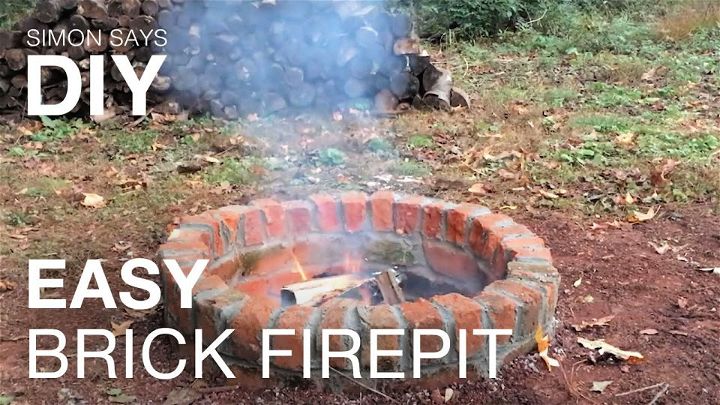 How to Make Fire Pit With Brick