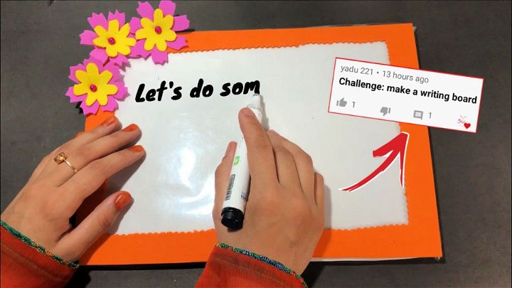 How to Make a DIY Dry Erase Board in Minutes