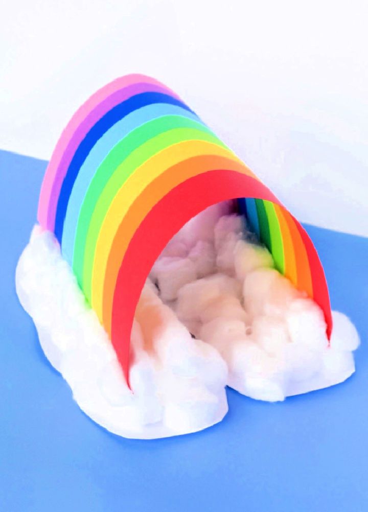 How to Make a 3D Paper Rainbow