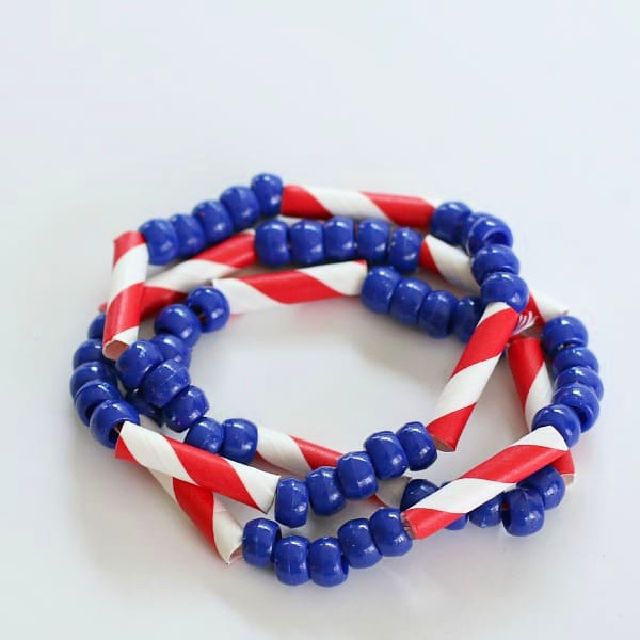 Make Your Own Patriotic Bracelet
