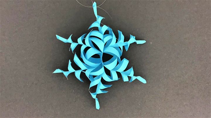 Paper Snowflake Craft for Teens