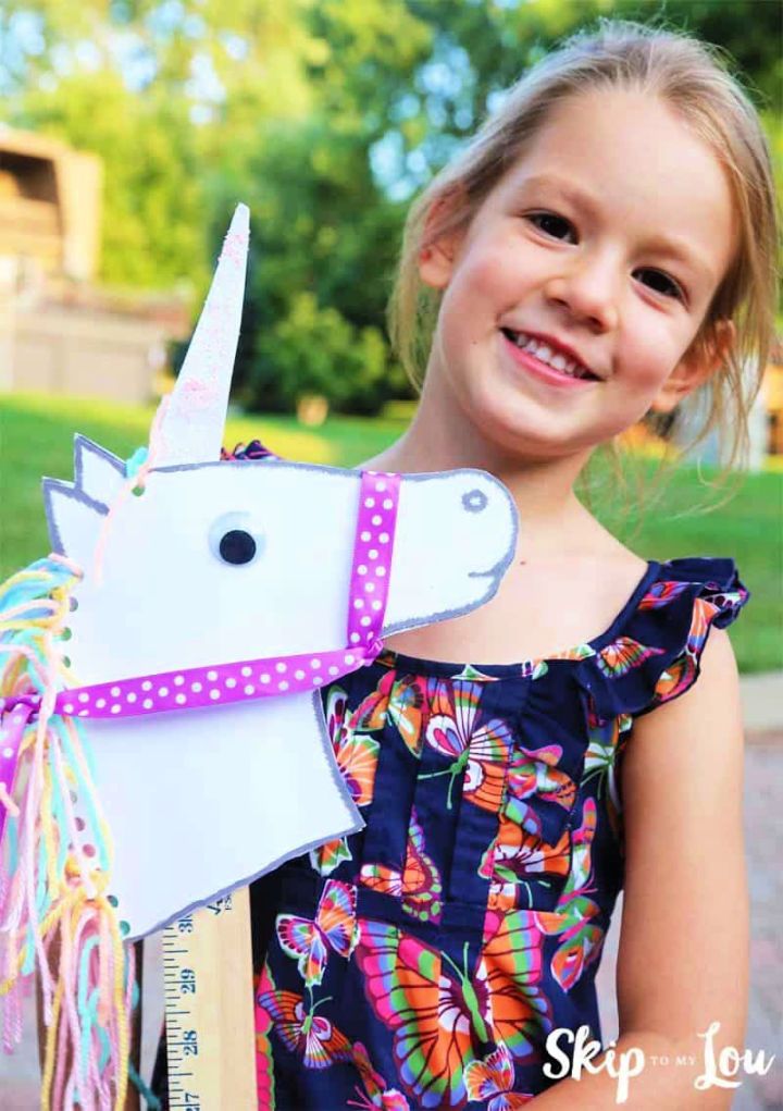  Unicorn Stick Horse Craft for Tweens